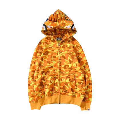 Camo Shark Hoodie