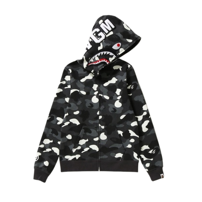 Camo Shark Hoodie