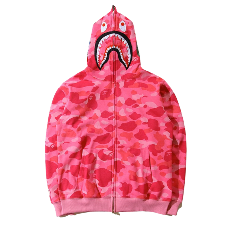 Camo Shark Hoodie