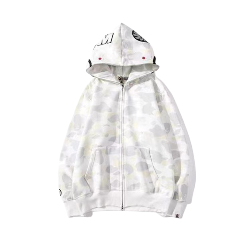 Camo Shark Hoodie