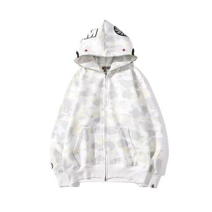 Camo Shark Hoodie