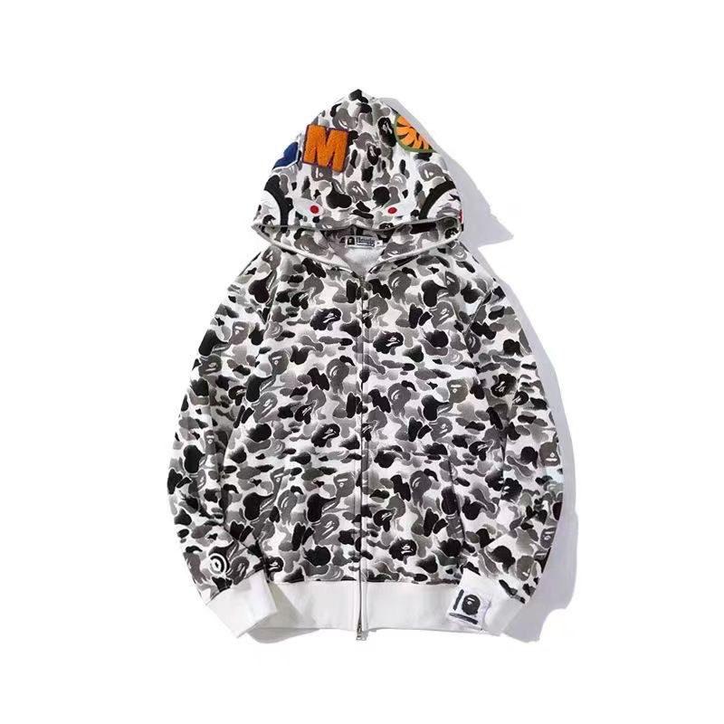 Camo Shark Hoodie